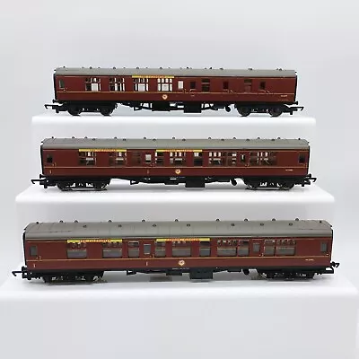 Hornby BR Maroon Caledonian Coaches (Rake Of 3) Coaches & Brake - (Unused) Mint • £99.99