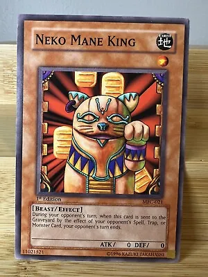 Yu-Gi-Oh! TCG Neko Mane King Magicians Force MFC-021 1st Edition Common • $1.99