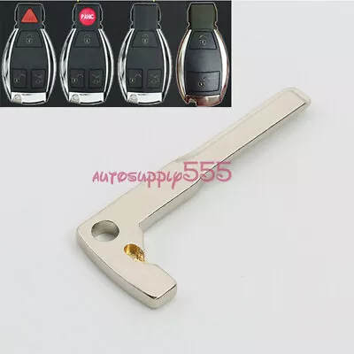 Uncut Blank Insert Blade For Mercedes Benz Remote Smart Key Emergency Prox Blade • $5