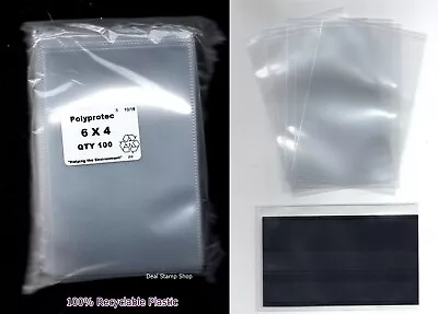 £2.99 • Buy Stockcard Postcard Photograph Clear Wallets Sleeves 5.9  X 3.7  Internal Size  ♺