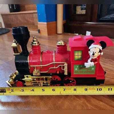 Disney Mickey Mouse Bump And Go Train. Christmas Collectible • $20