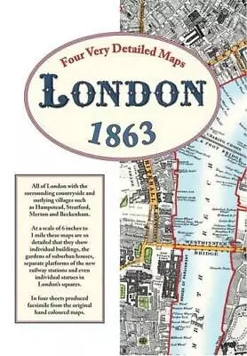 London Street Maps 1863 • £13.30