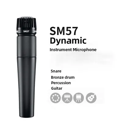 New SM57-LC Cardioid Wired Dynamic Instrument Microphone SM57LC - FAST SHIPPING • $44.90