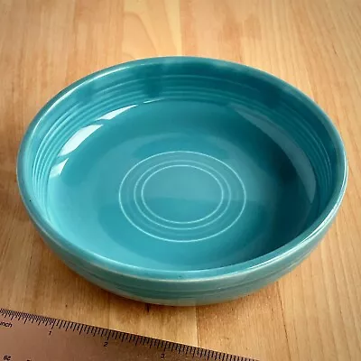 Turquoise Green Blue Fiesta Dessert Bowl Vintage Dish 6  Fiestaware HLE • $36