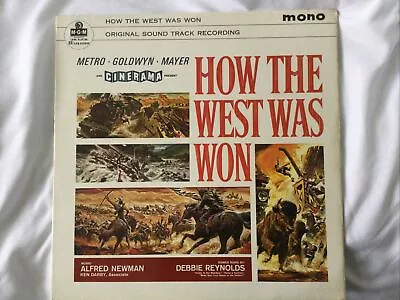 £18 • Buy How The West Was Won Ost 1962 Lp Mono Laminated Flip Back Alfred Newman 