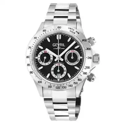 Gevril Amsterdam 44607B 'Daytona' Chronograph Swiss Automatic Valjoux 7753 Watch • $4997