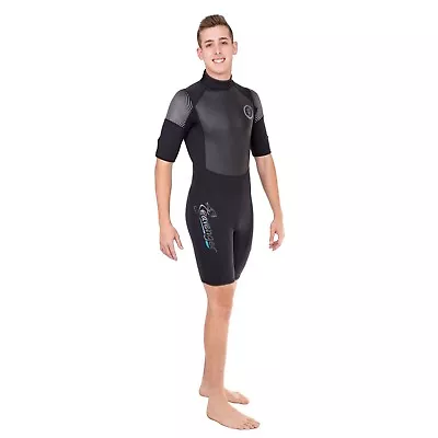 Preowned Seavenger Men’s 3mm Shorty Wetsuit With Rubberized Stomach • $19.99