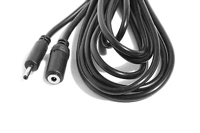 £5.99 • Buy Long 3m Extension Power Lead Charger Cable Black For IRiver PMP-140 MP3 Player
