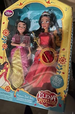 Disney Store Elena Of Avalor & Isabel Deluxe 10  Singing Doll Set The Magic • £65