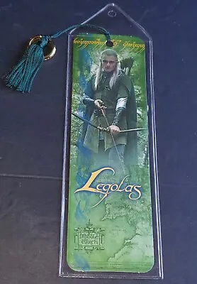 2001 Legolas Lord Of The Rings Bookmark One Ring Of Power • £12.53