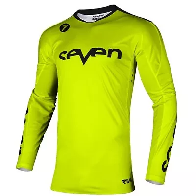 Seven Mx - Rival Staple Jersey Flow Yellow Medium • $29.99