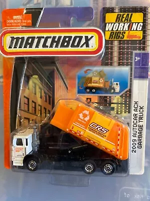 2008 Matchbox Real Working Rigs 2009 Autocar ACX Garbage Truck (CRS) • $26.49