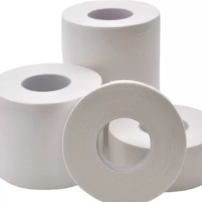 £2.18 • Buy Qualicare White Zinc Oxide Tape Roll Sports Strapping Medical Clinical ZO - 10m
