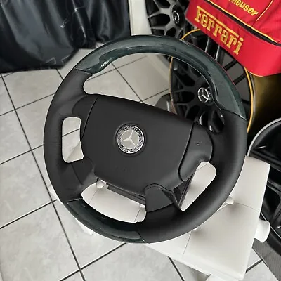 OEM Mercedes AMG HWA Sport Wood Steering Wheel E50 E55C36C43;Slk32Clk55 W208 W210 • $2023.48
