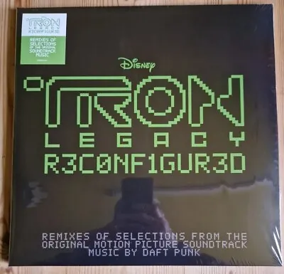 Daft Punk Tron: Legacy Reconfigured Dbl Vinyl LP Walt Disney Records  • £50