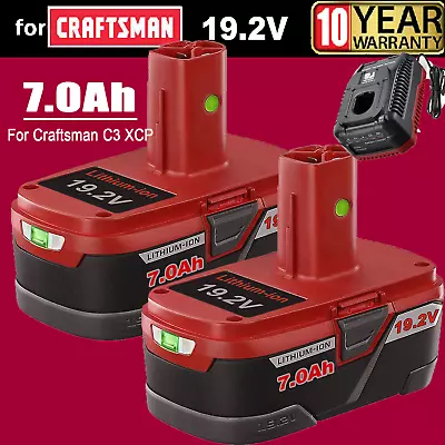 19.2 Volt 6.0Ah For Craftsman C3 DieHard Lithium Ion XCP Battery / Charger 11375 • $25.98