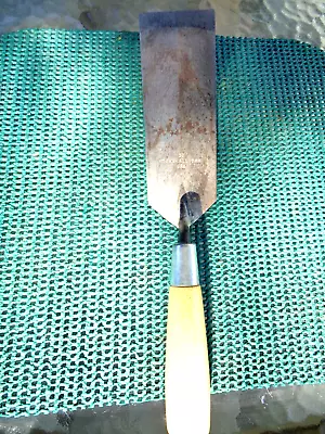 Vintage Marshalltown 56 Masonry Trowel USA Blade Size 6 X2 Wooden Handle 4-1/2  • $15.99