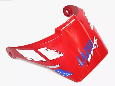 NOS Vintage Lazer MX4 Helmet Visor Motorcycle Motocross AHRMA - Red • $25.99