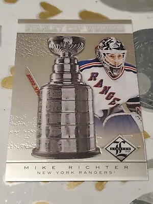 2012-13 Panini Limited Stanley Cup Winners 80/199 Mike Richter #SC-46 • $10.36