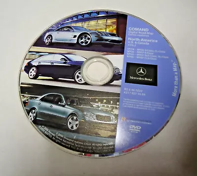 2004-2006 Cl E S Slk Sl Cls Mercedes Navigation Dvd Bq6460223 Version 2006.2 Oem • $39