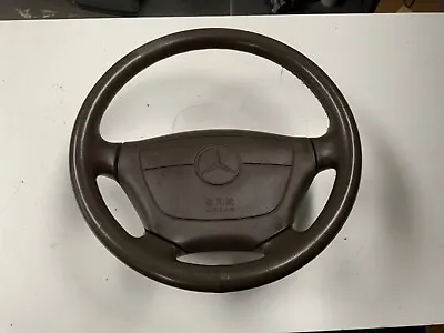 Original Mercedes Benz Vito W638 V220 V230 V280 Leather Steering Wheel Brown • $157.87