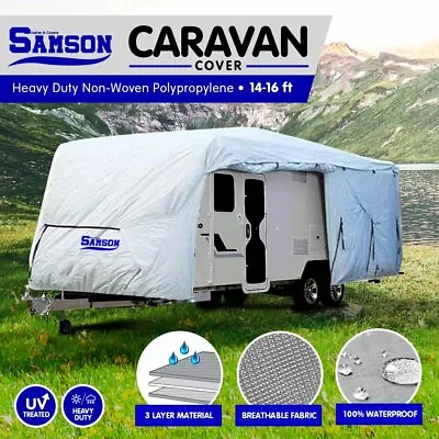 Samson Heavy Duty Caravan Cover 14-16ft Premium • $169