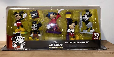 NEW 2018 Just Play Disney Figure Set Mickey Mouse 90 Years Steamboat Willie • $21.99