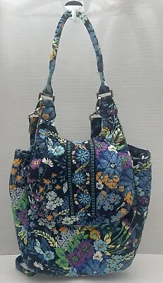 Vera Bradley Convertible Backpack/Tote W/Removable Straps Pattern Midnight Blues • $37.99