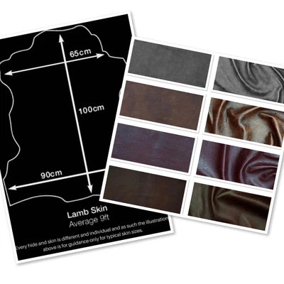 £30 • Buy Old Western, Leather Lambskin (0.7-0.8mm 2oz) Distressed Antique Finish.