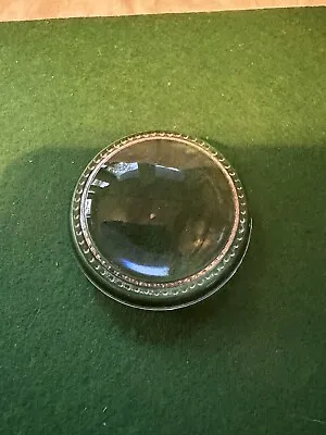 VTG Paperweight Magnifying Art Glass Round Domed 3” • $15