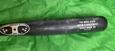 Drew Stankiewicz Game Used Cracked Baseball Bat MILB Prospect Indians Phillies  • $20