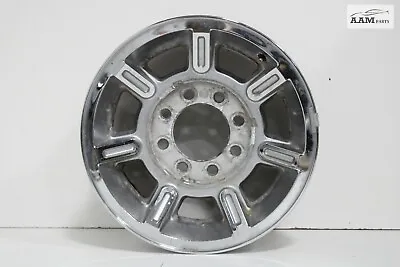 2003-2007 Hummer H2 Awd 6.0l Wheel Rim R17 Factory 7 Spoke Chrome Alloy Oem • $159.99