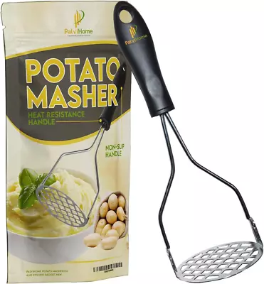 Potato Masher Stainless Steel Ricer Heavy Duty Kitchen Tool Potatoes Masher • $11.75