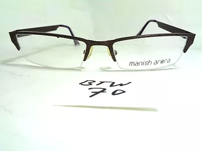 New MANISH ARORA Eyeglass Frame MN6-8005 Col.003 Half Rimless  (BTW-70) • $39