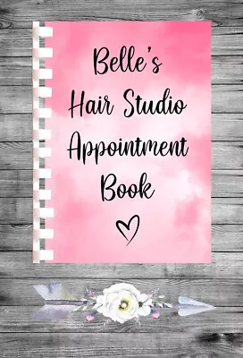 £9.95 • Buy Personalised A4 Appointment Book/Diary - Beauty - Makeup - Hair - BP28