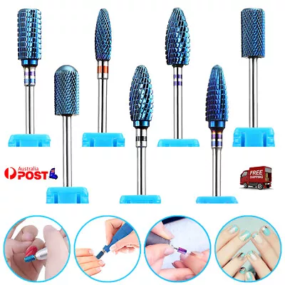 3/32  Shank Tungsten Carbide Nail Drill Bit File For Electric Manicure Machine • $42.30