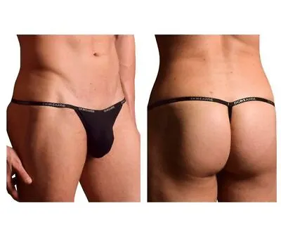 Mens Thong Doreanse 1330-BLK Ribbed Modal T-thong Mens Underwear • $13