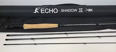 Echo Shadow II 4106-4 Euro Fly Rod - 10'6  4wt 4pc - USED • $169.99