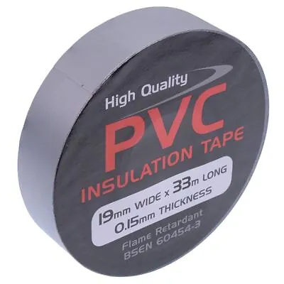 PVC Electrical Insulation Insulating Tape Flame Retardant 19mm X 33m • £11.19