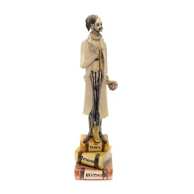 Vintage Art Figurine Handmade Statue Doctor With Syringe 11.5  Height • $18.73