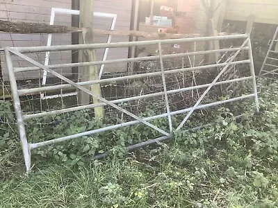 Galvanised Metal 10’ Farm Field Gate  • £65