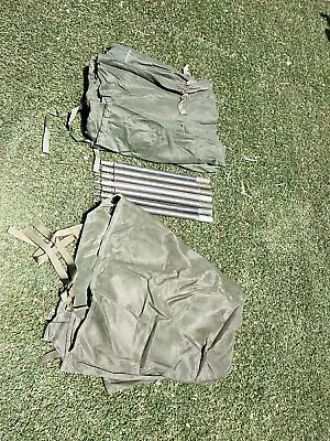 2x Genuine US Military Army Insect Bar Mosquito Net Camping Pole Tent Mesh 1952 • $35