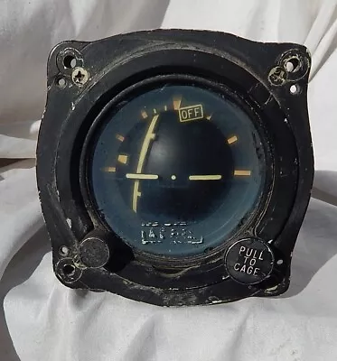 Vietnam War Military Jet Aircraft Attitude Indicator Gauge Instrument Type J-8 • $252.83