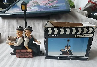 Laurel And Hardy Hollywood Scene Ornamenthead Broken READ • £19.99