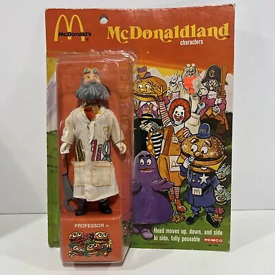 1976 REMCO Toys McDonaldland Professor Rare Vintage Sealed • $50