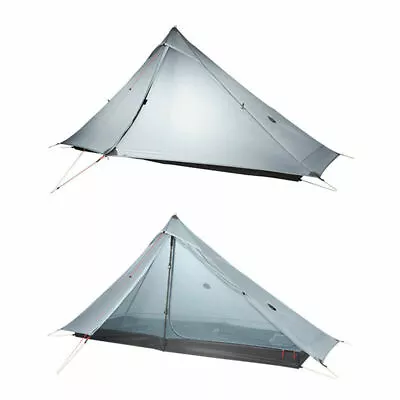 LANSHAN 1 Pro Outdoor 1Person Camping Hiking Ultralight Tent  Waterproof 20D New • $383.89