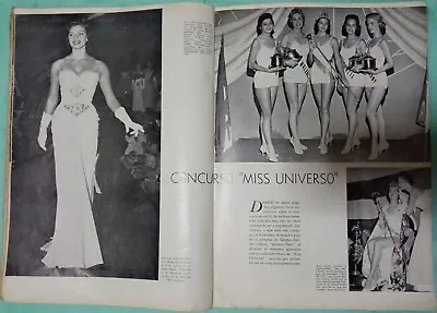 MAG#109 PERU 1957 Gladys Zender Miss Universe MISS INKA MARILYN MONROE Christian • $39.99