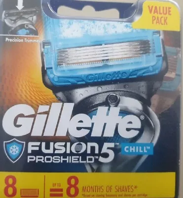 Gillette Fusion Proshield Blades - 8 Cartridges  • $22.87