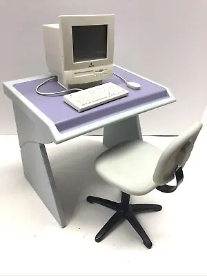 £96.08 • Buy American Girl - Mini Apple Macintosh Computer Desk Chair Accessories - RETIRED