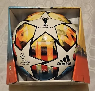 Adidas UEFA Official Champions League Final Match Ball 2021 / 2022 NEW Rrp £120 • £11.50